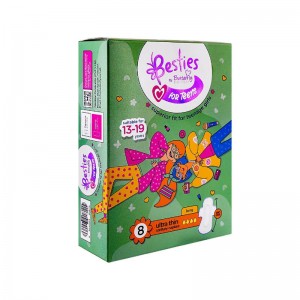 BUTTERFLY BESTIES TEENS ULTRA THIN LONG 8`S